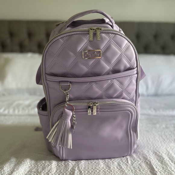 Itzy Ritzy Lavender Boss Backpack! - Picture 2 of 9